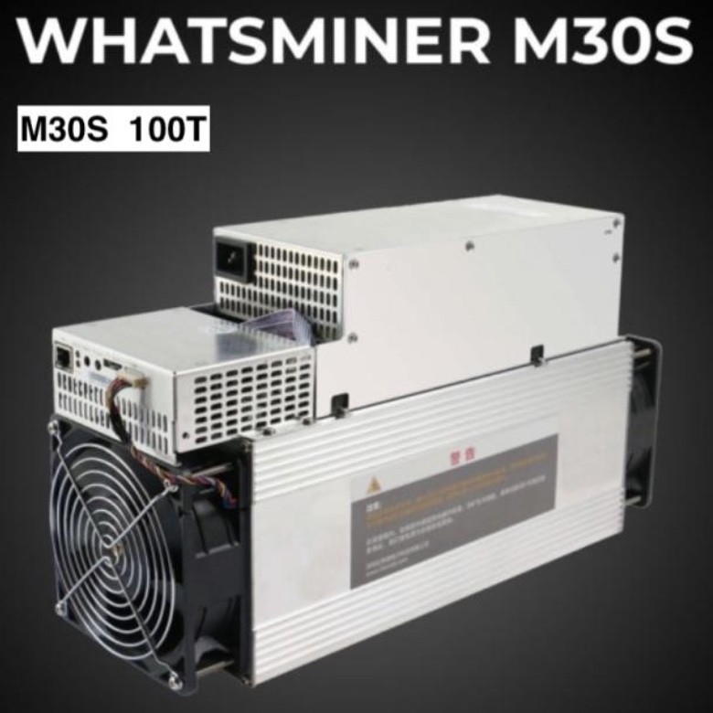 Machine d'abattage de Whatsminer M30S+ 100T BTC de l'algorithme SHA256 3400W